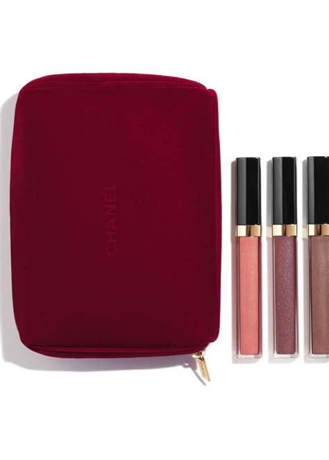 chanel gloss in 3 rouge coco gloss trio